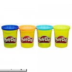 Play-Doh pack of 4 16 oz colors Blue Orange Teal & Neon Yellow by Hasbro  B01FF1073I
